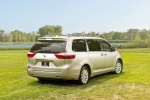 2017 Toyota Sienna Limited AWD in Creme Brulee Mica - Static Rear Right Three-quarter View